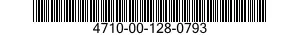 4710-00-128-0793  4710001280793 001280793