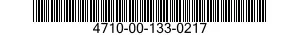 4710-00-133-0217  4710001330217 001330217