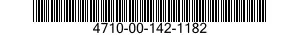 4710-00-142-1182  4710001421182 001421182
