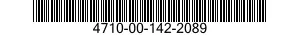 4710-00-142-2089  4710001422089 001422089