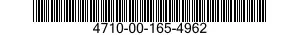 4710-00-165-4962  4710001654962 001654962