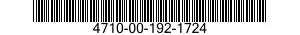 4710-00-192-1724  4710001921724 001921724