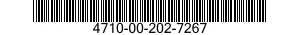 4710-00-202-7267  4710002027267 002027267