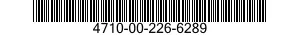 4710-00-226-6289 PIPE,PLASTIC 4710002266289 002266289