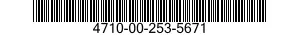4710-00-253-5671  4710002535671 002535671