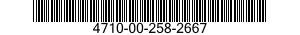 4710-00-258-2667  4710002582667 002582667