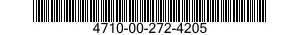 4710-00-272-4205  4710002724205 002724205