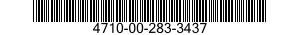 4710-00-283-3437  4710002833437 002833437