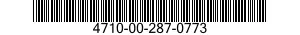 4710-00-287-0773  4710002870773 002870773