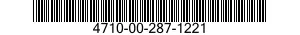 4710-00-287-1221  4710002871221 002871221