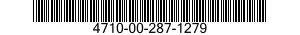 4710-00-287-1279  4710002871279 002871279