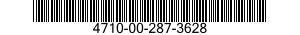 4710-00-287-3628  4710002873628 002873628