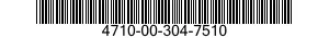 4710-00-304-7510  4710003047510 003047510
