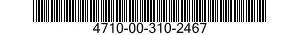 4710-00-310-2467  4710003102467 003102467