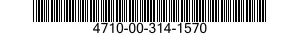 4710-00-314-1570  4710003141570 003141570
