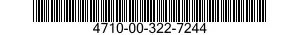 4710-00-322-7244  4710003227244 003227244