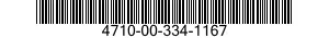 4710-00-334-1167  4710003341167 003341167
