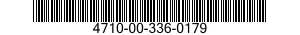 4710-00-336-0179  4710003360179 003360179
