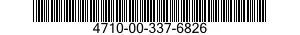 4710-00-337-6826  4710003376826 003376826
