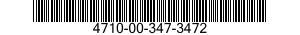 4710-00-347-3472  4710003473472 003473472