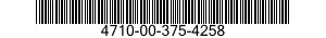 4710-00-375-4258  4710003754258 003754258