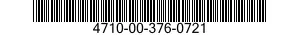 4710-00-376-0721  4710003760721 003760721