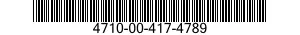 4710-00-417-4789  4710004174789 004174789