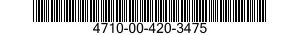 4710-00-420-3475  4710004203475 004203475