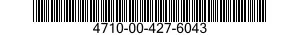 4710-00-427-6043  4710004276043 004276043