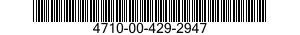 4710-00-429-2947  4710004292947 004292947