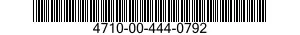 4710-00-444-0792  4710004440792 004440792