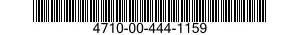 4710-00-444-1159  4710004441159 004441159