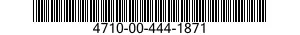 4710-00-444-1871  4710004441871 004441871