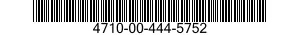 4710-00-444-5752  4710004445752 004445752