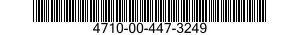 4710-00-447-3249  4710004473249 004473249