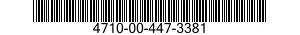 4710-00-447-3381  4710004473381 004473381