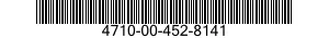4710-00-452-8141  4710004528141 004528141