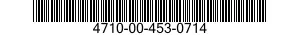 4710-00-453-0714  4710004530714 004530714