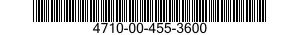4710-00-455-3600  4710004553600 004553600