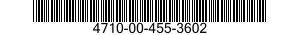 4710-00-455-3602  4710004553602 004553602