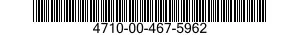 4710-00-467-5962  4710004675962 004675962