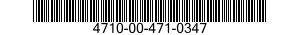 4710-00-471-0347  4710004710347 004710347