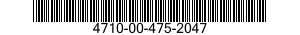 4710-00-475-2047  4710004752047 004752047