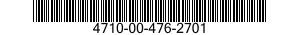 4710-00-476-2701  4710004762701 004762701