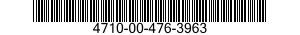 4710-00-476-3963  4710004763963 004763963