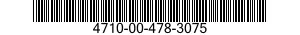 4710-00-478-3075  4710004783075 004783075