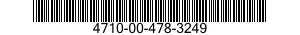 4710-00-478-3249  4710004783249 004783249