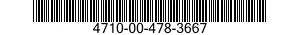 4710-00-478-3667  4710004783667 004783667