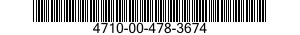 4710-00-478-3674  4710004783674 004783674