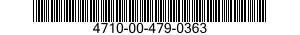 4710-00-479-0363  4710004790363 004790363